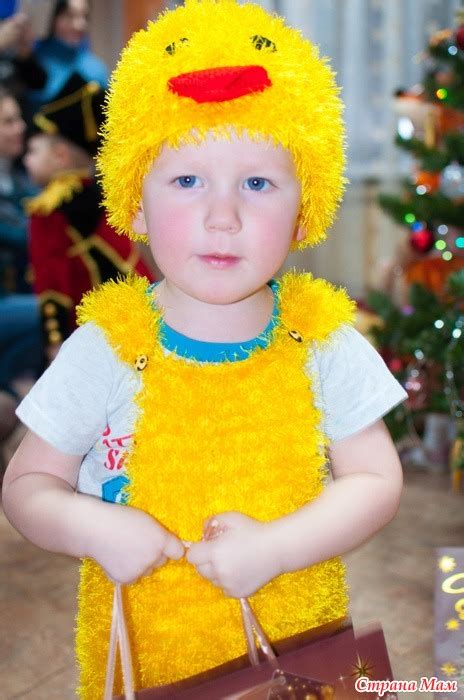 Новогодний костюм цыпленка - Вязание - Страна Мам