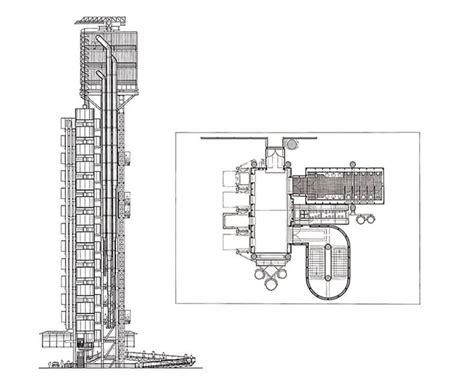 Richard Rogers - Lloyd's building | Detalles arquitectonicos, Maqueta