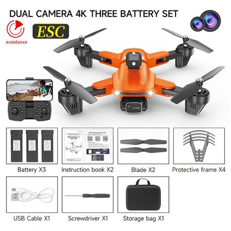 2022 novo drone 4k profissional hd câmera dupla gps wifi fpv evitar