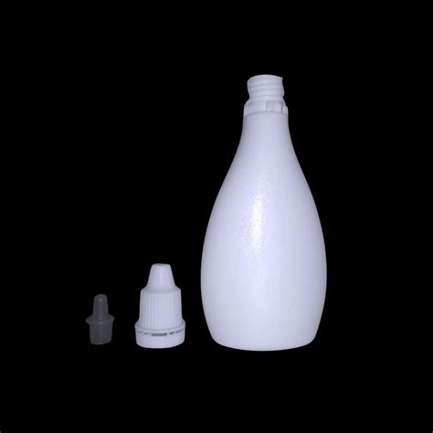 HDPE Screw Cap 60ml Flat Dropper Bottle Use For Storage Oils At Rs 5