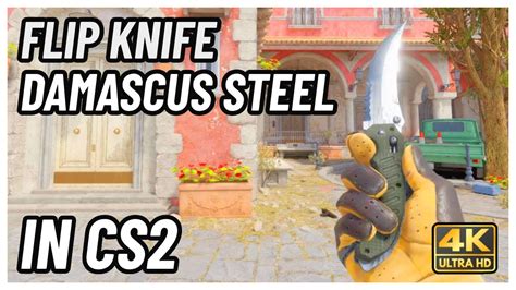 CS2 Flip Knife Damascus Steel CS2 Knife In Game Showcase 4K YouTube