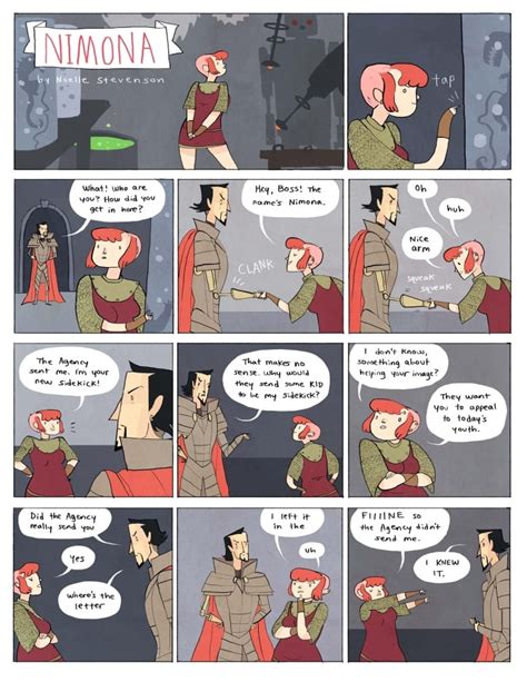 Nimona Creator Noelle Stevenson On Crafting Comics For Outsiders CBC