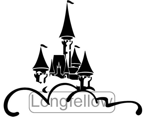 Magic Kingdom Castle Svg Etsy