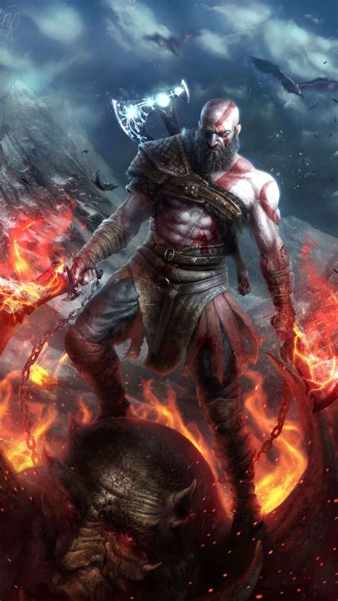 Kratos Wallpaper Iphone