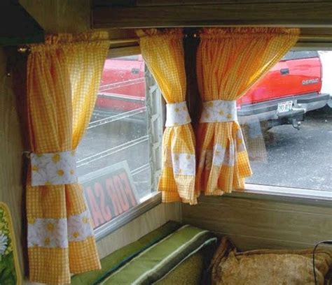 Rv Curtain Design Rv Decor Camper Decor Rv Curtains