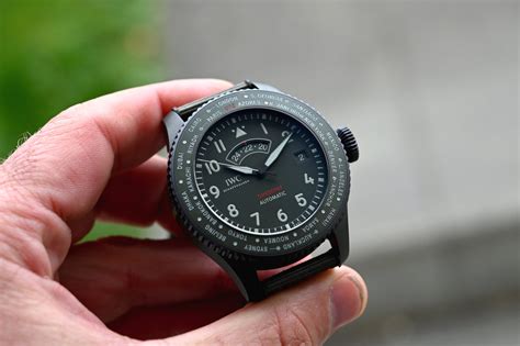 Iwc Adopts The Woodland Concept For Its Clever Pilot S Watch Timezoner