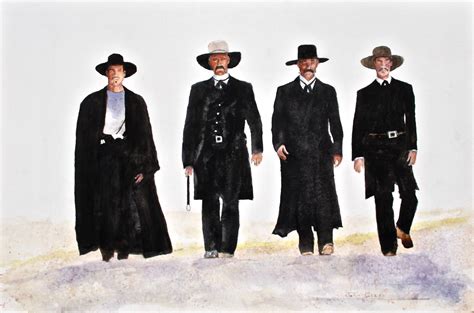 Tombstone Art, the Movie, Val Kilmer, Sam Elliot, Man Cave Art, Kurt ...