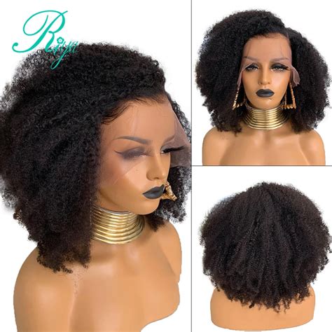 Afro Kinky Curly X Peruca Dianteira Do La O O Cabelo Do Beb