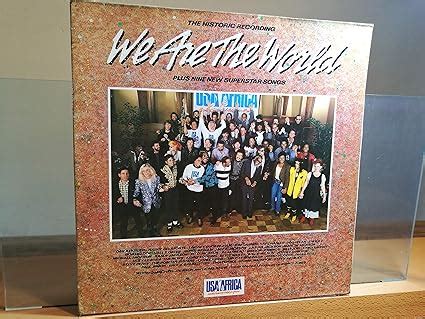 Amazon.com: We are the world (1985, US) / Vinyl record [Vinyl-LP]: CDs & Vinyl