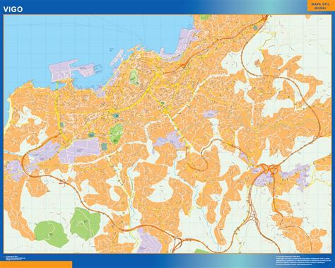 Stadtplan Vigo Spanien Bei Netmaps Karten Deutschland