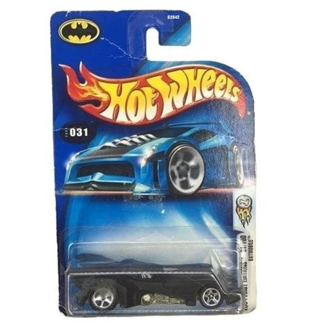Dc Comics Hot Wheels First Editions Batman Batmobile Toy Car Etsy