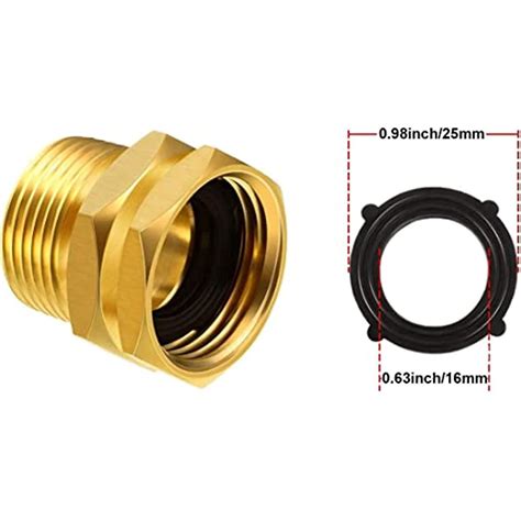 Packs Inch Ght Female To Npt Male Connector Ght To Npt Adapter