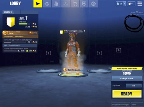 Ios How Do I Invite My Friends To My Lobby In Fortnite Mobile Arqade