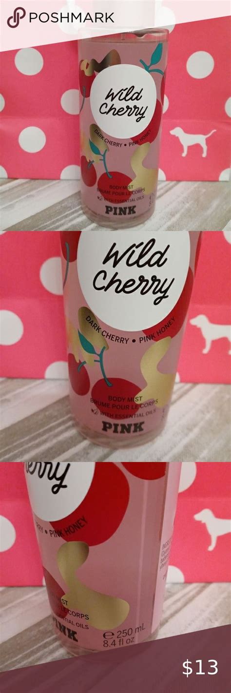 Vs Pink Wild Cherry Fragrance Body Mist In Body Mist Mists