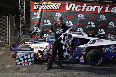 Todd Owen Rolls To Sk Modified Victory At New London Waterford