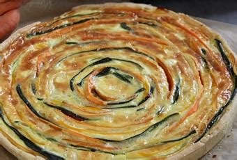 Tarte Tourbillon Aux Courgettes Et Carottes