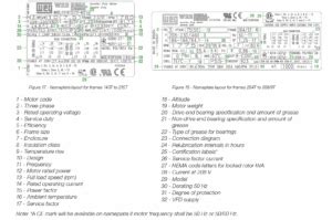 How To Read An Electric Motor Nameplate Houston Motor Control