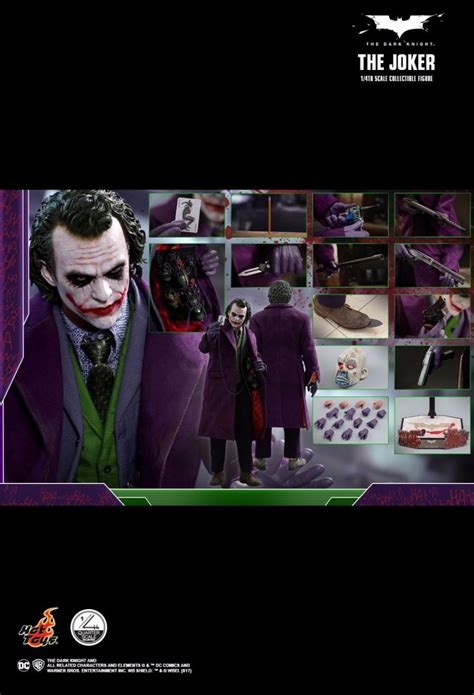 Hot Toys The Joker Batman The Dark Knight Qs