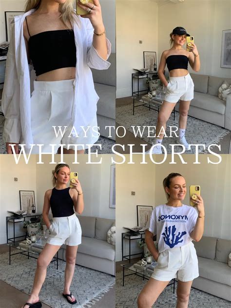 What To Wear With White Shorts