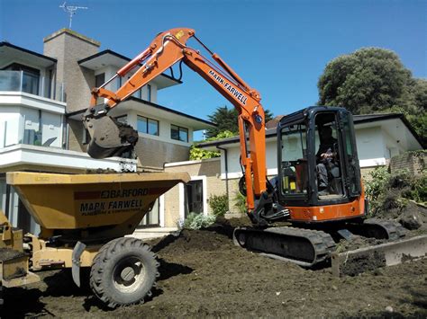 Diggers Farwell Plant Hire Dorset Ground Works Dorset Muck Away Dorset