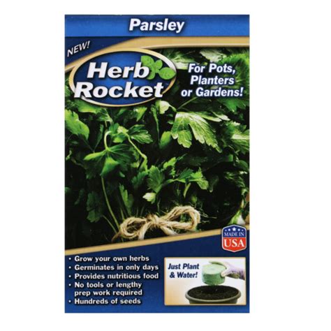 Herb Rocket Seed Kit – Green Thumbs Garden