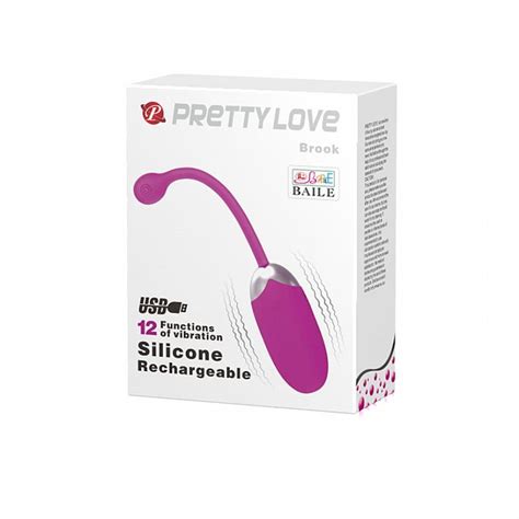 Liby Sex Shop PRETTY LOVE BROOK CÁPSULA VIBRATÓRIA RECARREGÁVEL EM