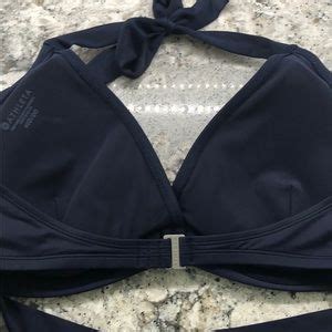 Athleta Swim Athleta Bra Cup Wrap Bikini Top Ddd Navy Poshmark