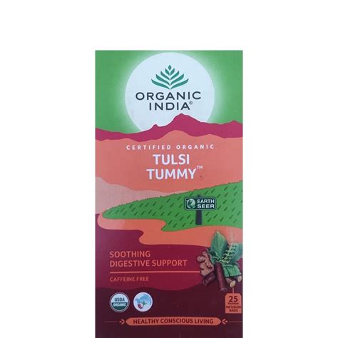 Organic India Tulsi Tummy Tea Shopee Thailand