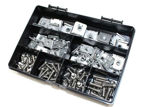 100Pcs Boxed U Vormige Moer Rvs Bolt Fasteners C Grandado