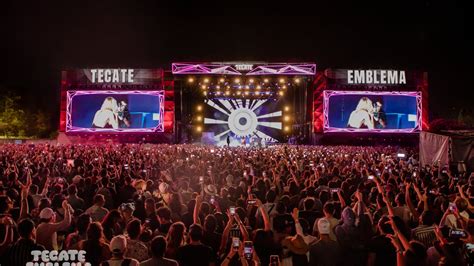 Festival Tecate Emblema 2023 programación cartelera horarios y