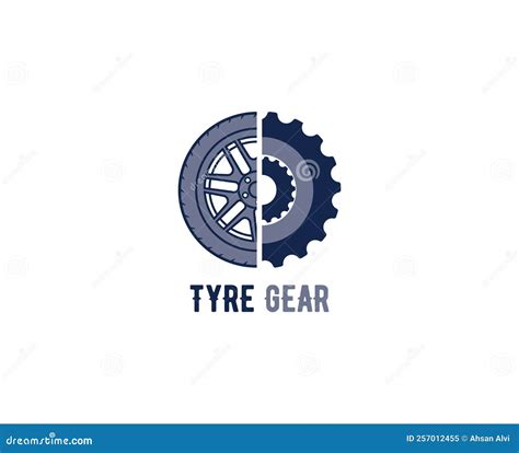 Tires Logo Design Template Silhouette Wheel Vector And Business Card