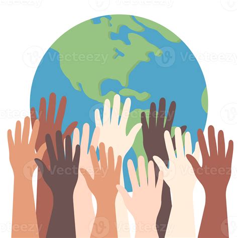 Harmony Hand Holding And Peace Between Race 23204413 PNG