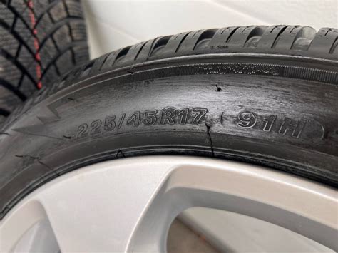 Alu Felge 17 Rupe 5x112 4 Kom NOVE GUME ZIMSKE VW GOLF 7 GTI