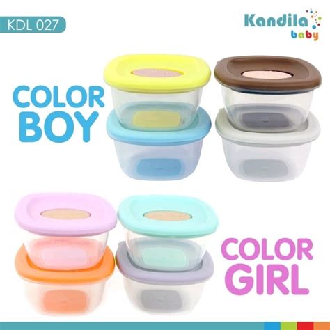 Jual Kandila Baby Food Containers Isi Pc Kdl Wadah Mpasi