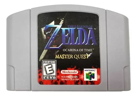 Zelda Master Quest Ocarina Of Time N64 R Pro Envío Gratis