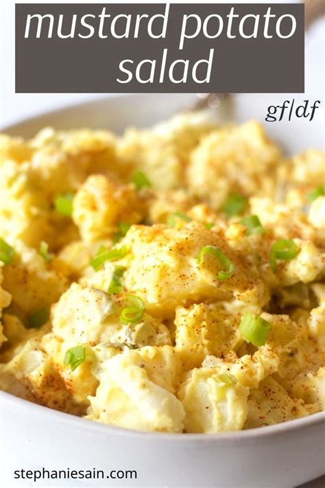 Easy Mustard Potato Salad Recipe For Gatherings And Bbqs