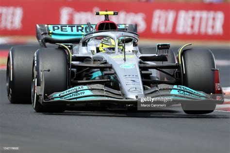 Lewis Hamilton of Mercedes AMG Petronas F1 Team on track during free ...