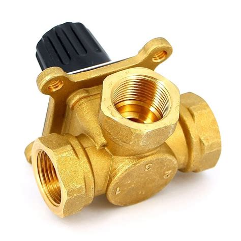 Клапан трехходовой смесительный 3/4" (ВР) Kvs 6 UNI-FITT – купить за 6 ...