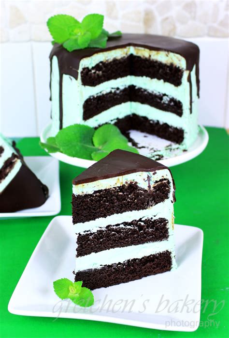 Mint Chocolate Chip Cake Gretchens Vegan Bakery