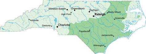 South Carolina Gold Belt Map