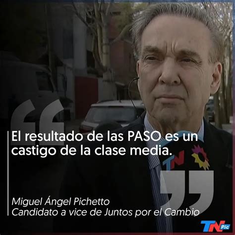 Pichetto Sobre La Derrota Del Gobierno En Las Paso Es Un Castigo De