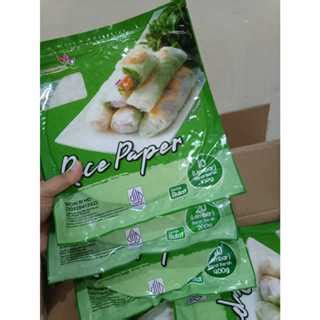 Jual Rice Paper Bulat 500 G Isi 50 Lembar Banh Trang 22cm Kulit