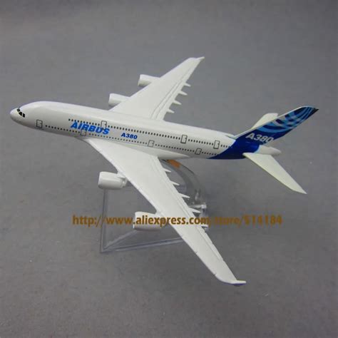 16cm Metal Airplane Plane Model Prototype Airbus 380 A380 Airline ...