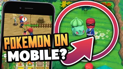 MOBILE POKEMON GAME!? "MonsterPark" - (Pokemon MMORPG On Android & ios ...