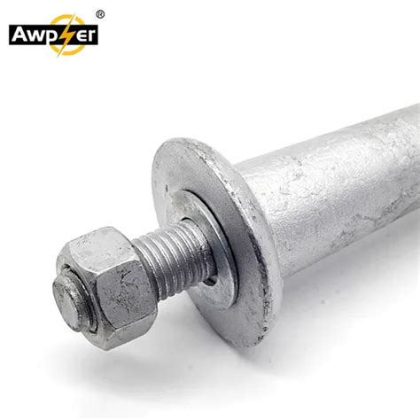 Hot DIP Galvanizing Needle Insulator Shaft For Power Line Fittings Pin Insulator Fittings