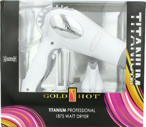 Amazon Gold N Hot Watt Professional Titanium Dryer Hair Dryers Beauty Personal