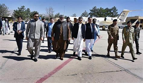 Caretaker Prime Minister Anwaar Ul Haq Kakar Arrives In Quetta