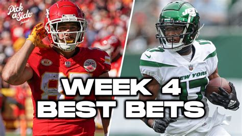 Nfl Week 4 Best Bets Youtube