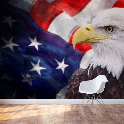 American Bald Eagle Wall Mural