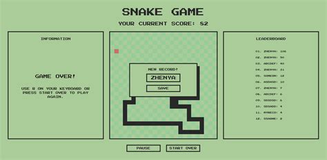 GitHub - Raskolnikoff-D-503/snake-game: Snake Game